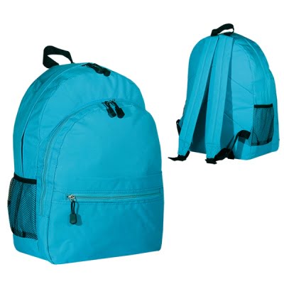 Σχολική τσάντα 2315B τύπου πόλο γαλάζιο