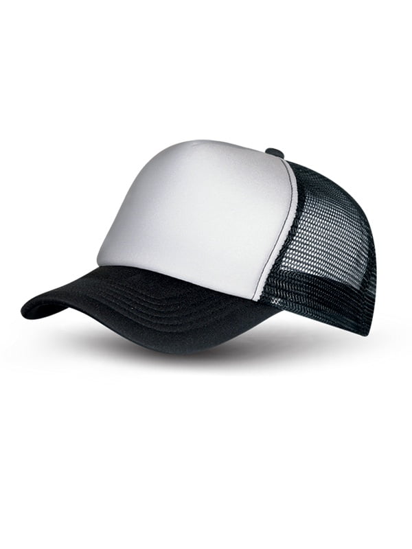 Καπέλο τύπου trucker με δίχτυ white black