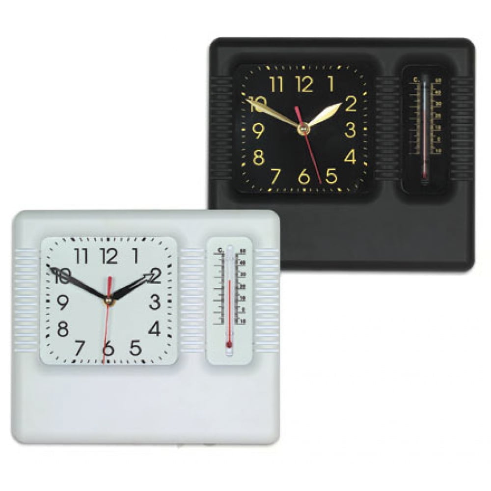 Ρολόι τοίχου με θερμόμετρο